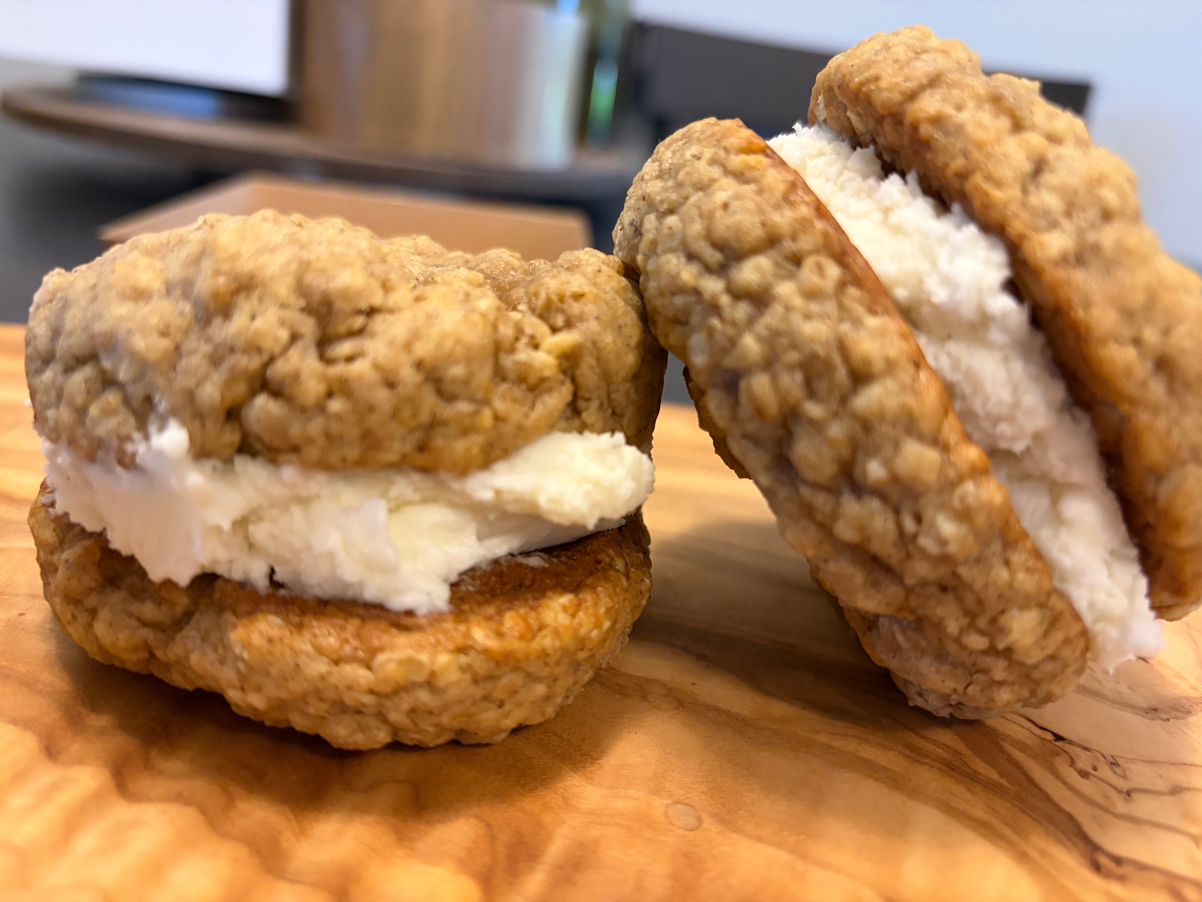 Sourdough Oatmeal Crème Pies